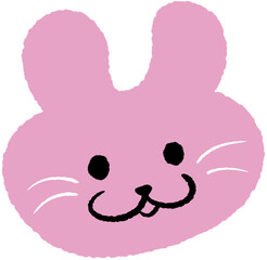 baby girl with pink heart 귀여운 토끼 © 소영