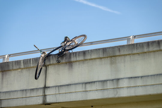 bicycle bridge - Powered by Adobe