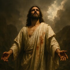
biblical scene of jesus after his resurrection