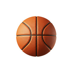 basketball ball isolated on white