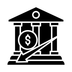 economic downturn icon