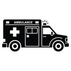 ambulance car vector illustration
