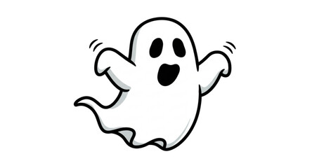 Cartoon ghost