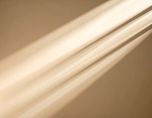 Light streaks through sheer fabric