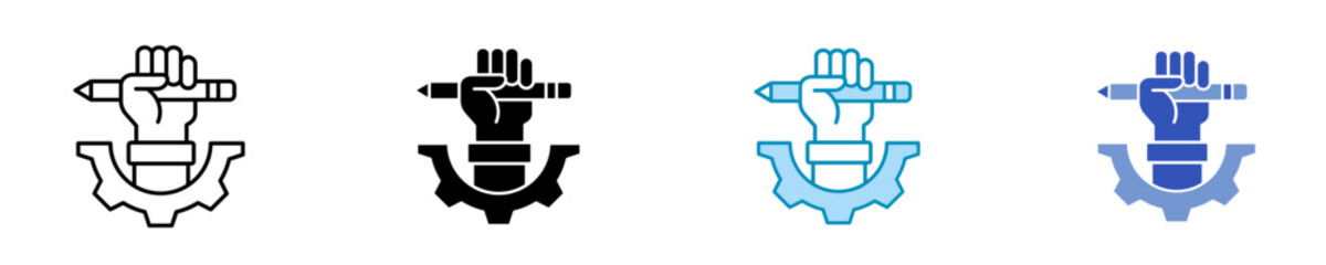 Development  Icon Set Multiple Style Collection