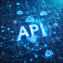 API Integration and Deployment Framework Depicting Seamless Application Connectivity, Secure Data Exchange, Cloud-Native Development, Workflow Orchestration, and Scalable Infrastructure