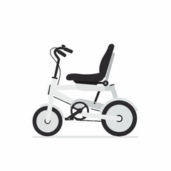 Adult Tricycle with Padded Seat and Handlebars
