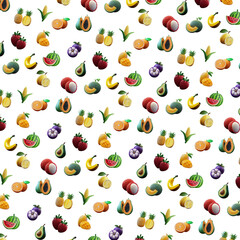 Fruit pattern PNG