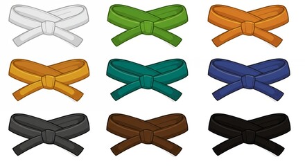 Martial arts belts