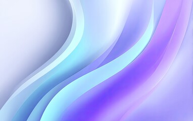 Fototapeta premium Abstract, flowing, pastel curves. Light, soft colors blend into each other, creating a dynamic, smooth design. Soft light highlights the curves