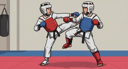 Martial arts training