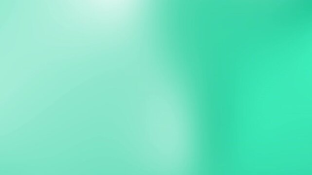 Blurred gradient of light mint green color, suitable for nature backgrounds.