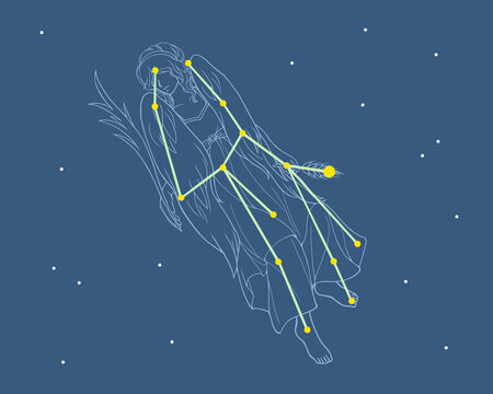 「乙女座」の絵 publicdomainq-0012076gvwdqk.png