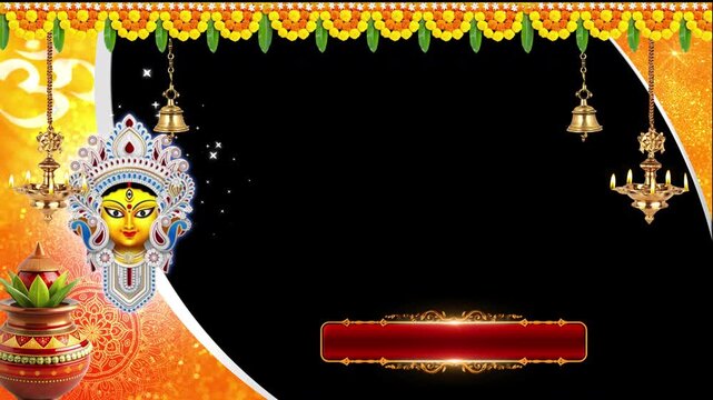 durga puja, template