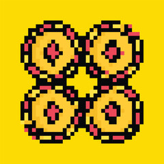 Pixel art entertainment: music, movies, games, and TV. Fun retro assets for creative projects.