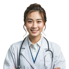 Young Asian Female Healthcare Professional Headshot Portrait