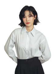 Professional Studio Portrait of Young Asian Woman
