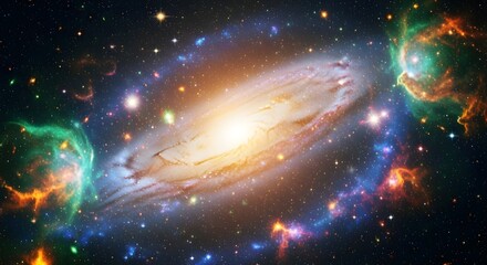 Obraz premium abstract space background