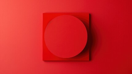 Digital Design Elements: 3D Vector Buttons, Glossy Icons & Geometric Shapes (Squares, Circles) for Web