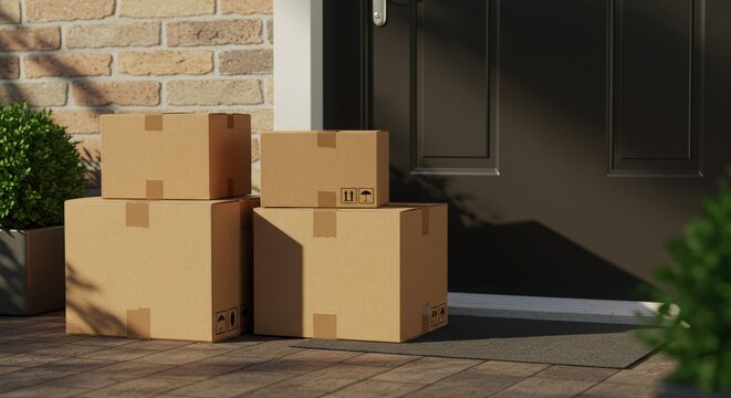 宅急便の置き配 - Powered by Adobe