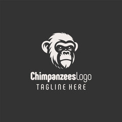 Iconic Chimpanzee Mark Logo Design