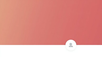 Abstract Background with Person Icon for Profile or Contact Pages