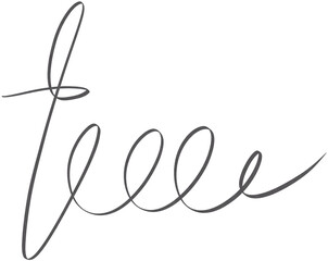 Sign and Signature Illustration