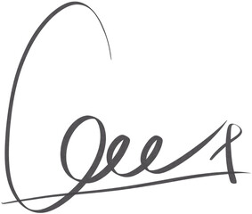 Sign and Signature Illustration