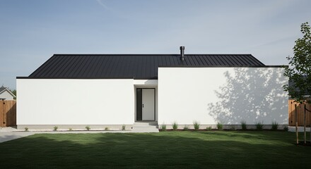 Obraz premium Modern house exterior