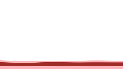 Minimalist design featuring subtle pink and red horizontal stripes on a clean white background, ideal for modern branding or elegant presentations.