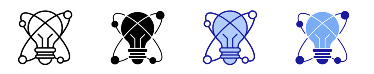 Idea  Icon Set Multiple Style Collection