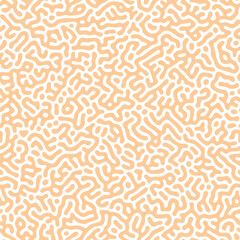 Abstract Organic Pattern A Seamless, Rounded, and Smooth Biological-Inspired Background Design with a Soft Color Palette