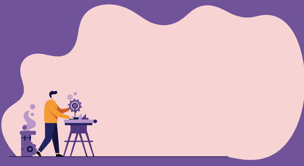 Woman working on a laptop from a balcony, embodying remote work flexibility. Ideal for digital nomad and modern lifestyle concepts.