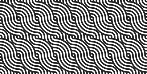 Fototapeta premium seamless wave japanesse simple texture