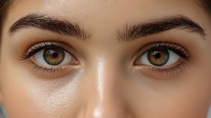 Obraz premium Beautiful girl eyes close up image