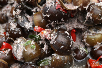 spicy kroco on plate