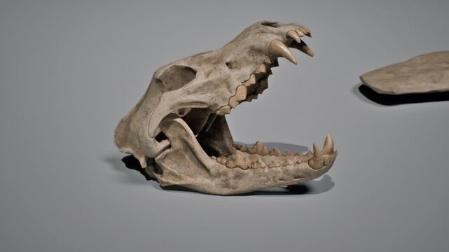 Lion skull