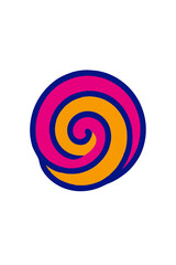 Traditional Clay Diya with Flame – Flat Style Diwali Illustration033