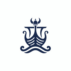 Viking ship logo © Fajarhidayah11