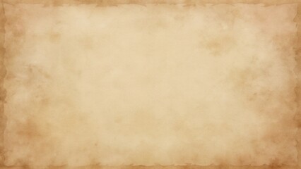 Obraz premium Parchment Texture Background with Warm Beige Tones and Faded Edges for Vintage Invitations