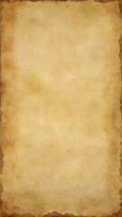 Parchment Texture Background with Golden-Brown Stains and Curled Corners for Medieval Maps