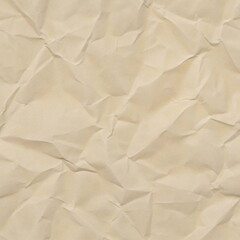 Obraz premium Crumpled Texture Background with Soft Beige Tones and Subtle Folds for Minimal Posters