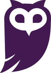 Naklejka premium Owl Logo Design Element Set
