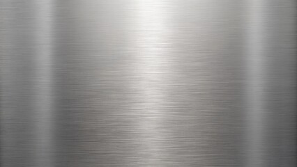 Metal Texture Background with Brushed Steel Finish for Industrial Posters