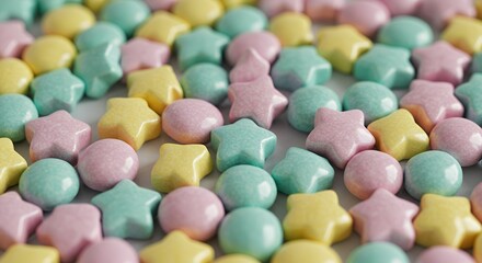Colorful candy confectionery