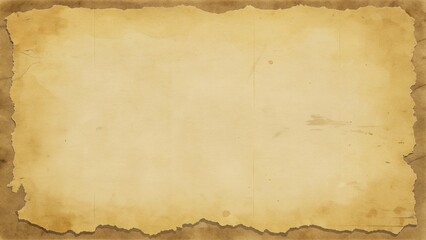 Newspaper Texture Background with Yellowed Vintage Pages and Torn Edges for Retro Posters