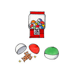 ガチャガチャセット