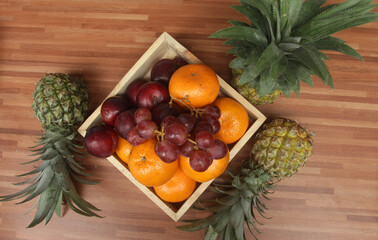 still life with fruits