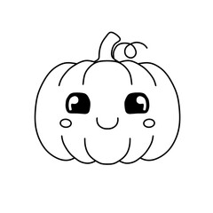 Cute Pumpkin Icon