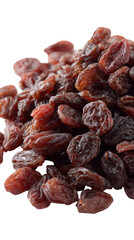 Obraz premium A delicious pile of sweet sun dried raisins.